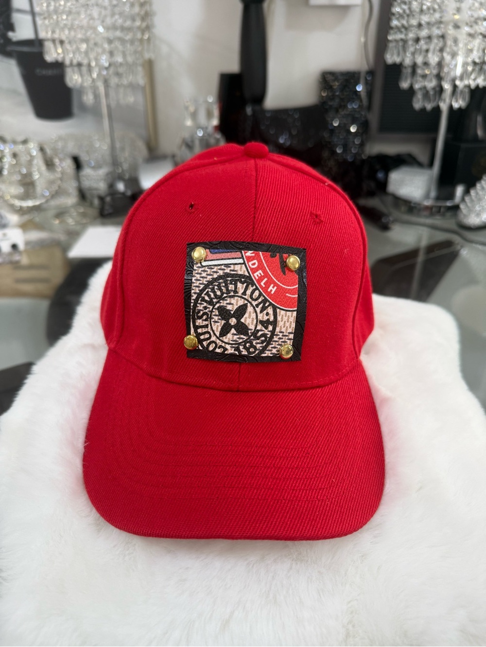 Louis Vuitton upcycled Baseball Cap 🆕